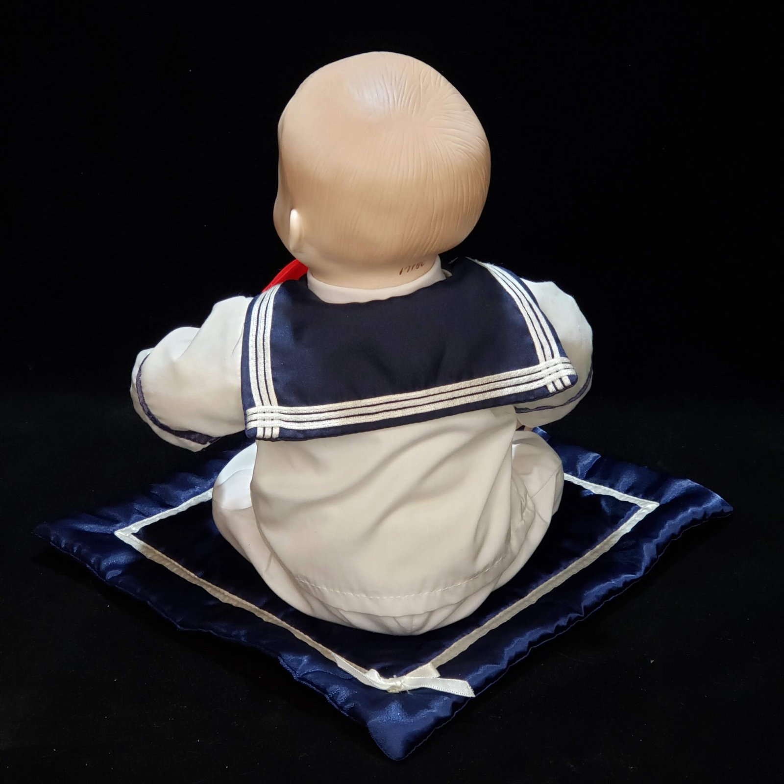 Vintage Ashton-Drake “Matthew” Sailor Porcelain Baby Doll by Yolanda Bello | Doll Spa | Doll Only - Image 3