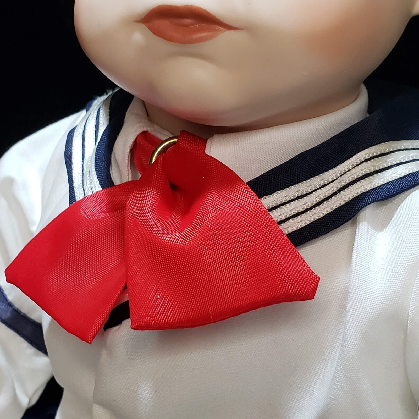 Vintage Ashton-Drake “Matthew” Sailor Porcelain Baby Doll by Yolanda Bello | Doll Spa | Doll Only - Image 7