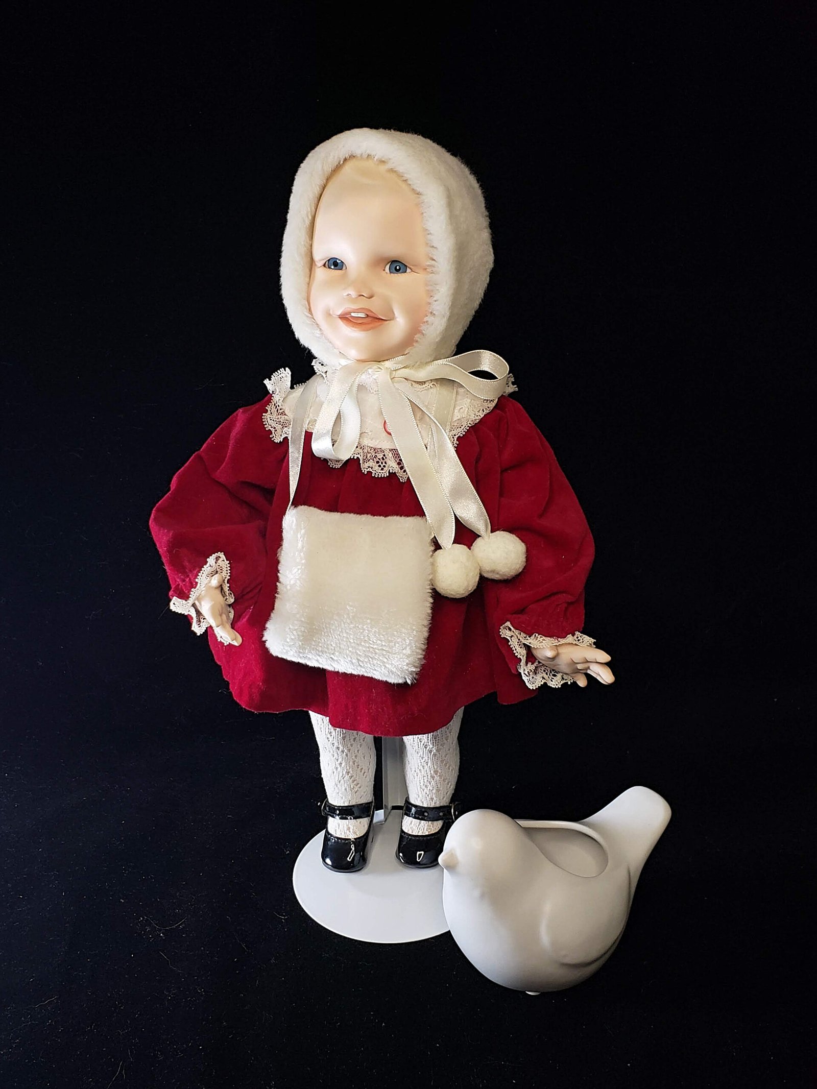 Vintage Ashton-Drake “Jennifer” Porcelain Baby Doll by Yolanda Bello | 1987 | Doll Spa | Doll Only