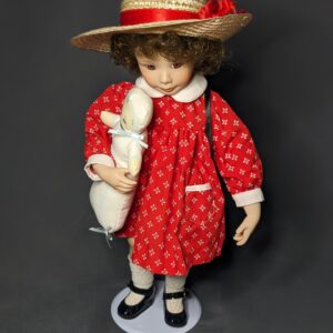 Vintage “Janey” Porcelain Doll by Maryanne Oldenburg | Ashton-Drake Galleries, 1991