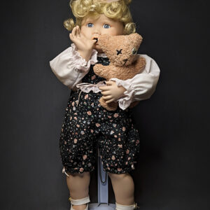Vintage “Boo Bear and Me” Porcelain Doll by Jan Goodyear | Ashton-Drake Galleries, 15 in.