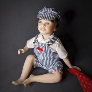 Vintage “Andy the Engineer” Porcelain Doll by Maryanne Oldenburg | Ashton-Drake Galleries
