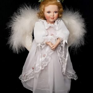 Vintage Ashton-Drake “An Angel’s Love” Porcelain Angel Doll by Sandra Kuck | 15” | Doll Hospital
