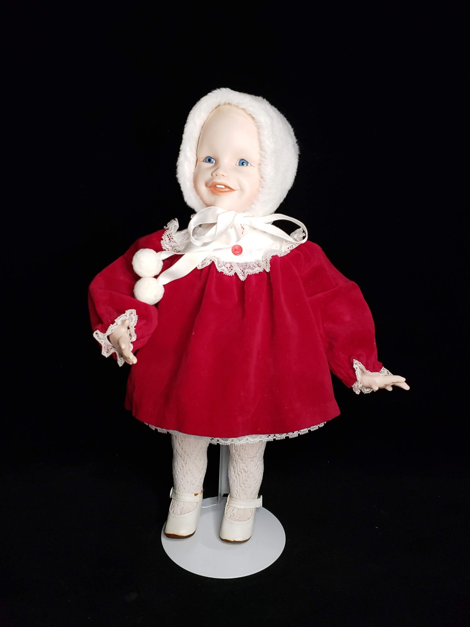 Vintage Ashton-Drake “Jennifer” Porcelain Baby Doll by Yolanda Bello | 1987 | Doll Spa | Doll Only - Image 2