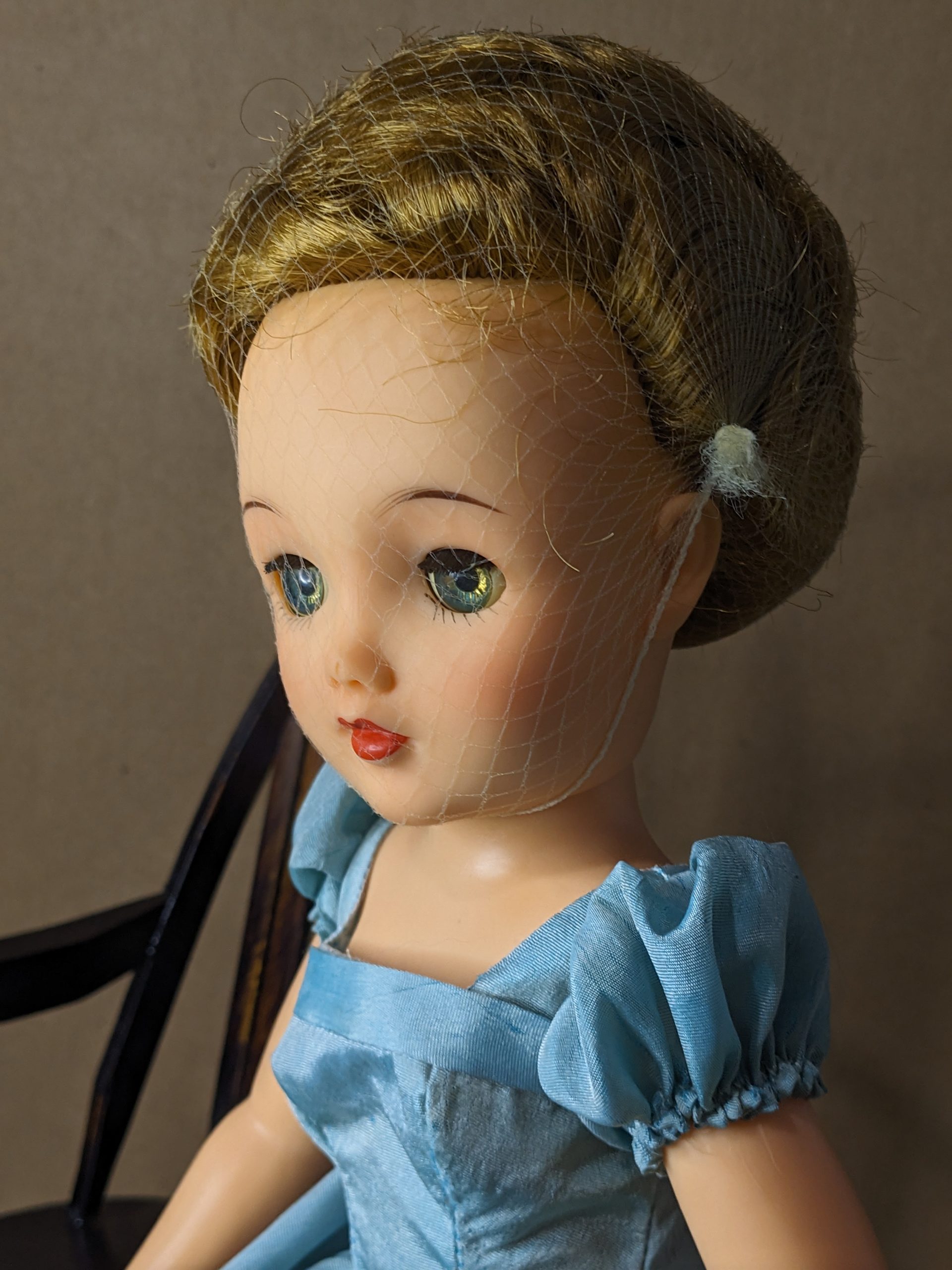 B & A: vintage Ideal “Miss Revlon” 18 inches fashion doll, 1950s
