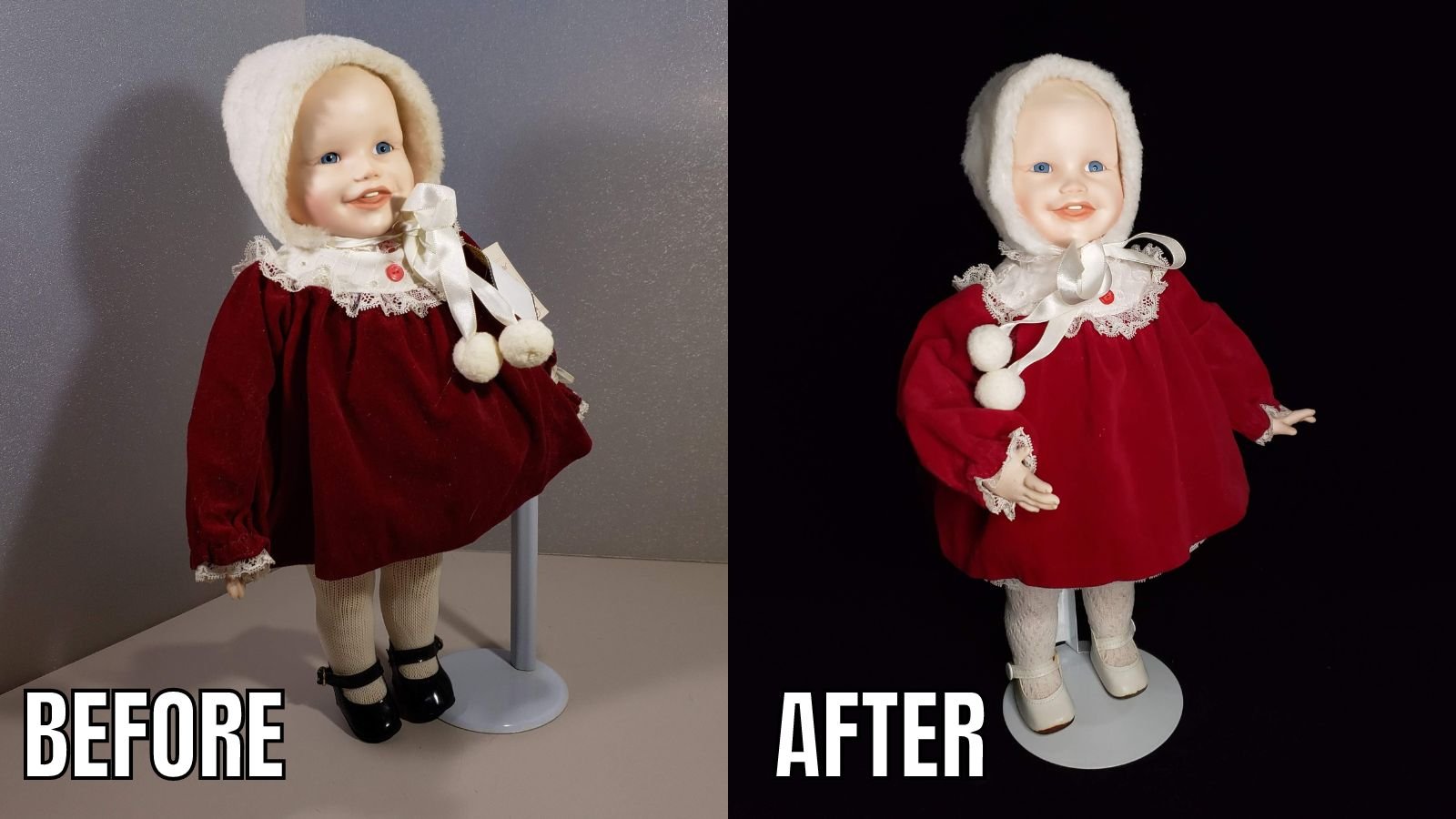 Vintage Ashton-Drake “Jennifer” Porcelain Baby Doll by Yolanda Bello | 1987 | Doll Spa | Doll Only - Image 11