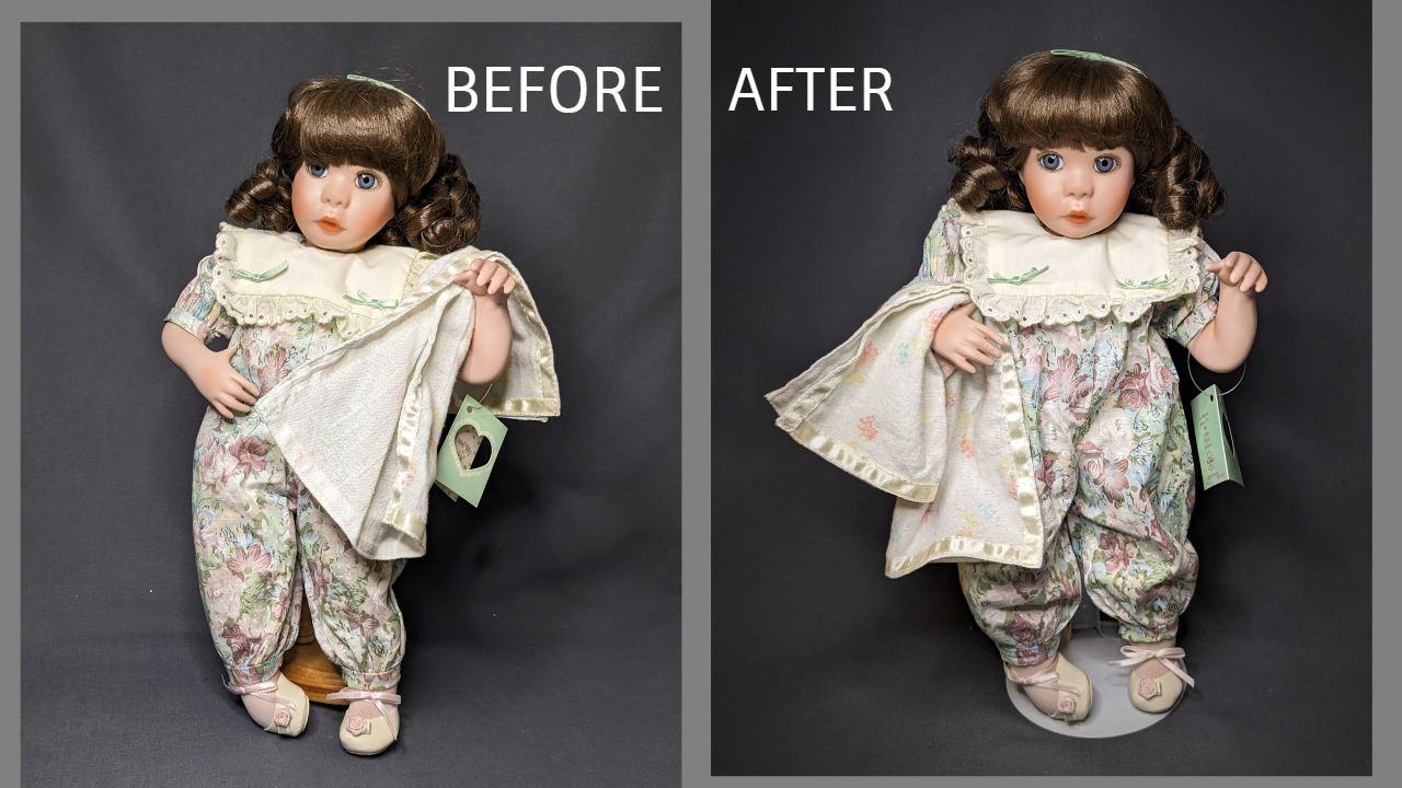 Vintage Ashton-Drake “Me and My Blankie” Porcelain Doll by Jan Goodyear | 15” | COA & Box - Image 9