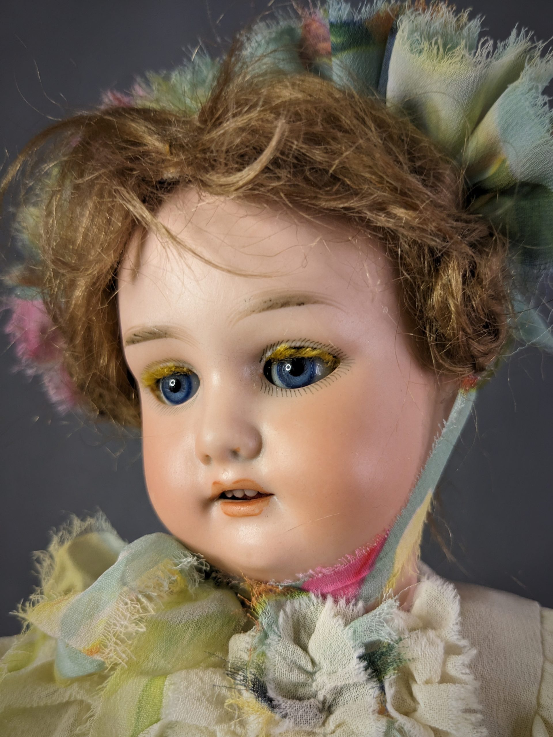 Restoration of a 13-Inch Antique Armand Marseille Bisque Head Doll: Before & After